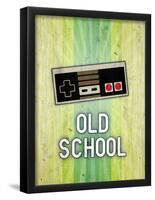 Nintendo NES Old School Video Game Poster Print-null-Framed Poster