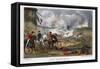Ninth Regiment of Foot, Battle of Roleia, Portugal, 17th August 1808-Madeley-Framed Stretched Canvas