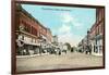 Ninth Street, Coffeyville-null-Framed Art Print