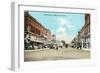 Ninth Street, Coffeyville-null-Framed Premium Giclee Print