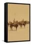 Ninth U.S. Cavalry--Famous Colored Regiment--Draw Sabers!-Strohmeyer & Wyman-Framed Stretched Canvas