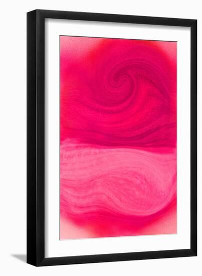 Nirvana: The Rose Flower Dyes the Space to Red with the Smell-Masaho Miyashima-Framed Giclee Print