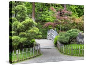 Nishinomiya Japanese Garden, Manito Park, Spokane, Washington, Usa-Jamie & Judy Wild-Stretched Canvas