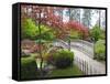 Nishinomiya Japanese Garden, Manito Park, Spokane, Washington, Usa-Jamie & Judy Wild-Framed Stretched Canvas