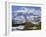 Nisqually Glacier in Foreground, with Mount Rainier, the Volcano Which Last Erupted in 1882, Beyond-Tony Waltham-Framed Photographic Print