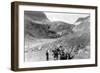 Nisqually Glacier, Rainier National Park - Rainier National Park-Lantern Press-Framed Art Print