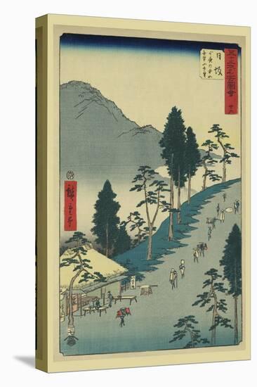 Nissaka-Ando Hiroshige-Stretched Canvas