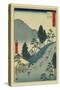 Nissaka-Ando Hiroshige-Stretched Canvas