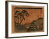 Nissaka-Utagawa Hiroshige-Framed Giclee Print