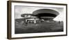 Niteroi Contemporary Art Museum Designed by Oscar Niemeyer, Niteroi, Rio De Janeiro, Brazil-null-Framed Photographic Print
