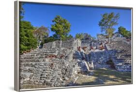 Nivel B, the Acropolis, Kinichna, Mayan Archaeological Site, Quintana Roo, Mexico, North America-Richard Maschmeyer-Framed Photographic Print