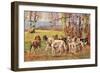 Nivernais Griffons-Baron Karl Reille-Framed Premium Giclee Print