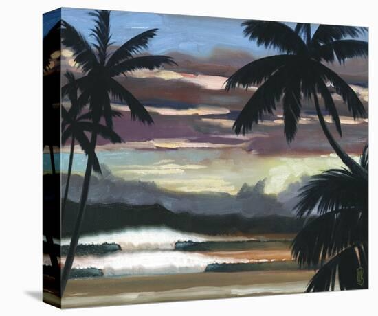 Niwiliwili Sunset-Wade Koniakowsky-Stretched Canvas