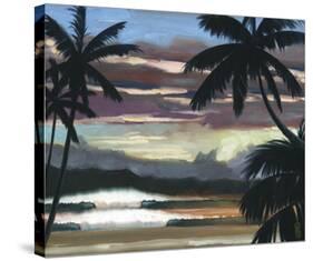 Niwiliwili Sunset-Wade Koniakowsky-Stretched Canvas