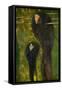 Nixen-Silberfische (Water nymphs-silverfish). Oil on canvas (1894) 82 x 52 cm.-Gustav Klimt-Framed Stretched Canvas