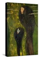 Nixen-Silberfische (Water nymphs-silverfish). Oil on canvas (1894) 82 x 52 cm.-Gustav Klimt-Stretched Canvas