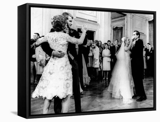 Nixon-Cox White House Wedding Reception-null-Framed Stretched Canvas