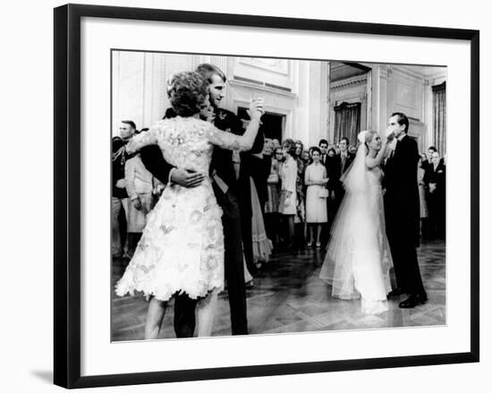 Nixon-Cox White House Wedding Reception-null-Framed Photo