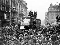 Ve Day Celebrations in London 1945-Nixon Greaves and-Framed Stretched Canvas