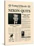 Nixon Quits-The Vintage Collection-Stretched Canvas