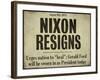 Nixon-null-Framed Giclee Print