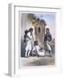 Nizamior, regular troops of the Turkish army at Kanka, Egypt, 1848-Mouilleron-Framed Giclee Print