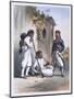 Nizamior, regular troops of the Turkish army at Kanka, Egypt, 1848-Mouilleron-Mounted Premium Giclee Print
