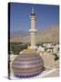 Nizwa Mosque, Western Hajar Mountains, Oman-Walter Bibikow-Stretched Canvas