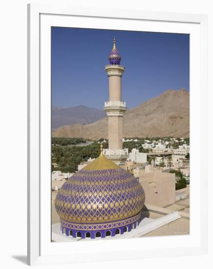 Nizwa Mosque, Western Hajar Mountains, Oman-Walter Bibikow-Framed Photographic Print