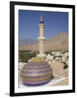 Nizwa Mosque, Western Hajar Mountains, Oman-Walter Bibikow-Framed Photographic Print