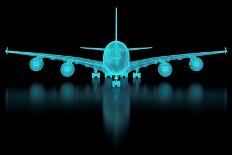 Commercial Aircraft Mesh-nmcandre-Art Print