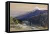 No.0950 Mount Athos, 1857-Edward Lear-Framed Stretched Canvas