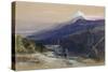 No.0950 Mount Athos, 1857-Edward Lear-Stretched Canvas