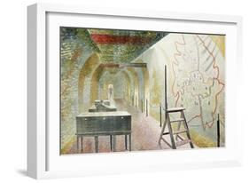 No 1 Map Corridor, 1940-Eric Ravilious-Framed Giclee Print