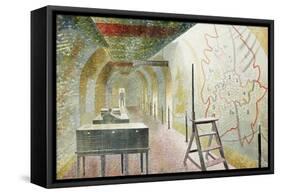 No 1 Map Corridor, 1940-Eric Ravilious-Framed Stretched Canvas