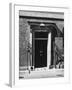 No 10 Downing Street Doorway-null-Framed Photographic Print