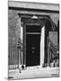 No 10 Downing Street Doorway-null-Mounted Photographic Print