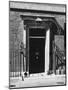 No 10 Downing Street Doorway-null-Mounted Photographic Print