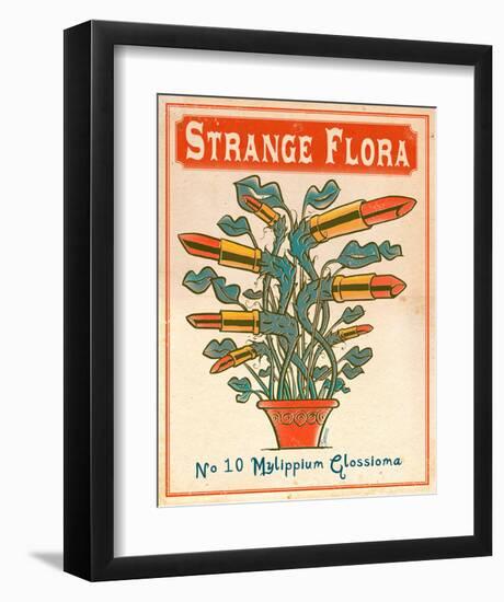 No.10 Mylippium Glossioma-Phil Garner-Framed Art Print