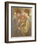 No. 1011 Study for 'The Bower Meadow', C.1872-Dante Gabriel Rossetti-Framed Giclee Print