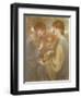 No. 1011 Study for 'The Bower Meadow', C.1872-Dante Gabriel Rossetti-Framed Giclee Print