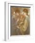 No. 1011 Study for 'The Bower Meadow', C.1872-Dante Gabriel Rossetti-Framed Giclee Print