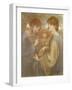 No. 1011 Study for 'The Bower Meadow', C.1872-Dante Gabriel Rossetti-Framed Giclee Print