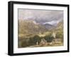 No.1273 Bettws-Y-Coed-David Cox-Framed Giclee Print