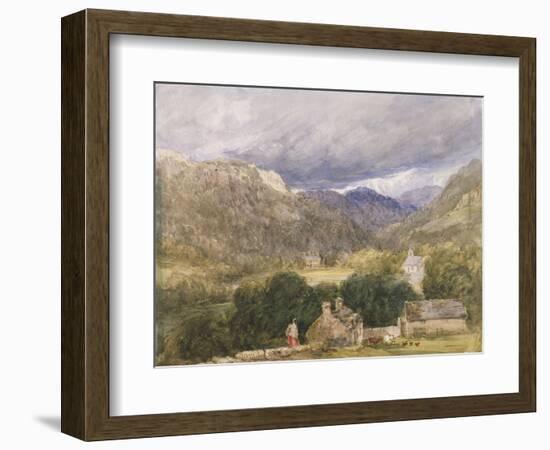 No.1273 Bettws-Y-Coed-David Cox-Framed Giclee Print