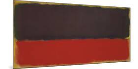 No. 13, 1951-Mark Rothko-Mounted Art Print