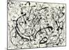 No. 14 (Gray)-Jackson Pollock-Mounted Art Print