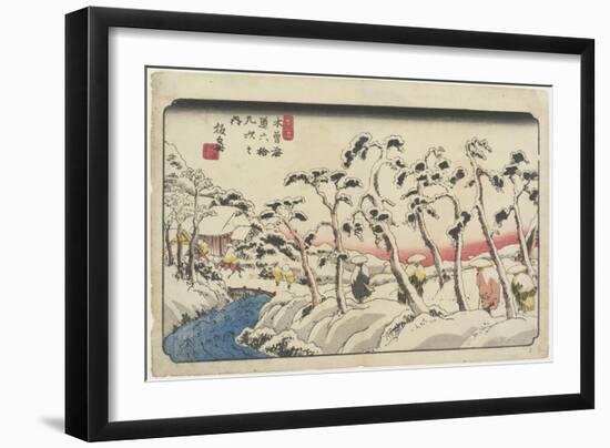 No.15 Itahana, 1830-1844-Keisai Eisen-Framed Giclee Print