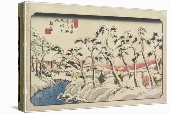 No.15 Itahana, 1830-1844-Keisai Eisen-Stretched Canvas