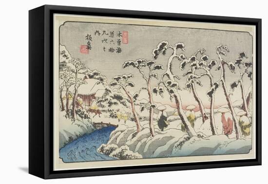 No.15 Itahana, 1830-1844-Keisai Eisen-Framed Stretched Canvas